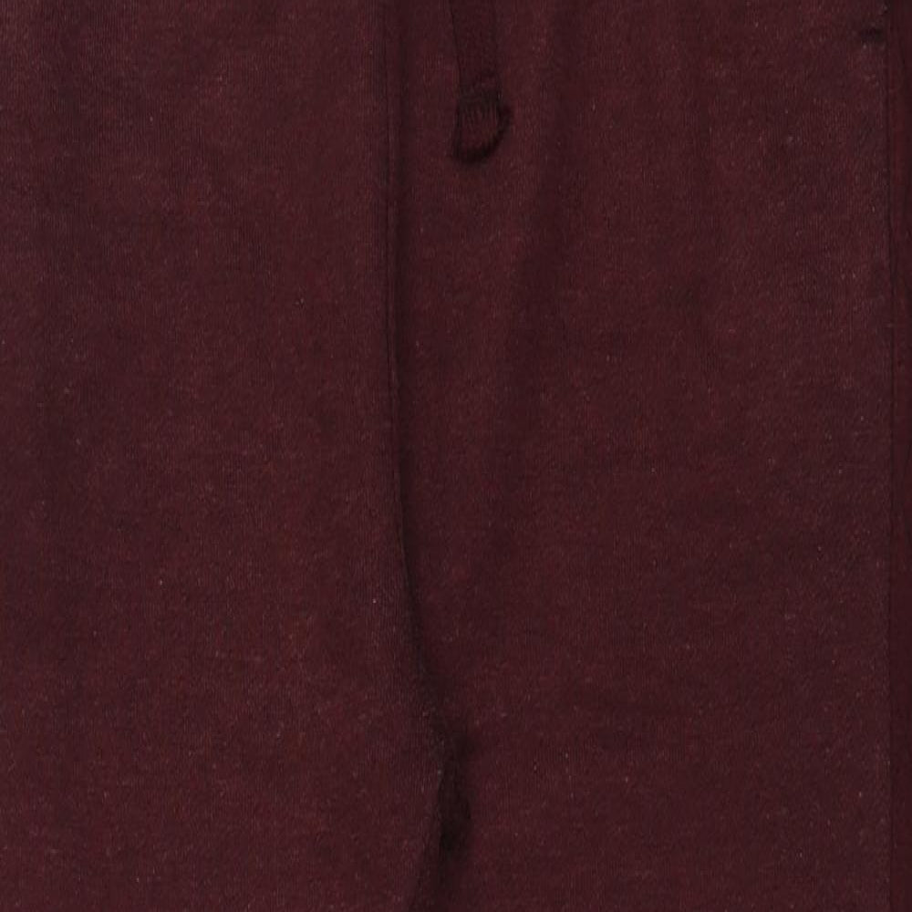 RT Mens Purple  Polyester Jogger Trousers Size XL L34 in Regular Tie