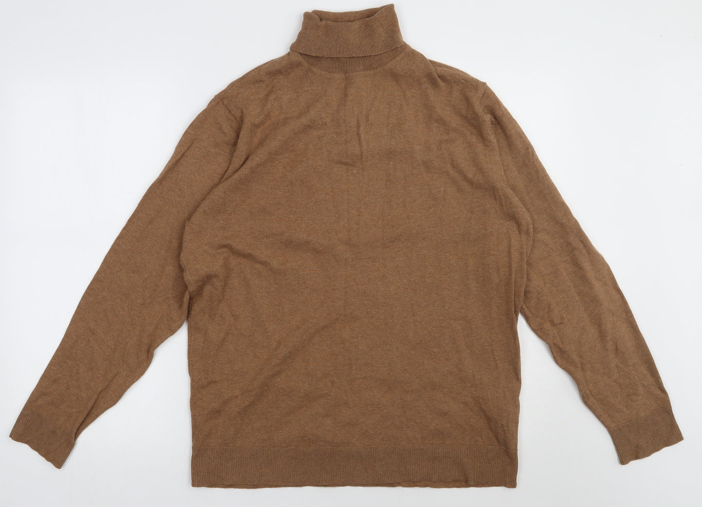 Primark Mens Brown  Cotton Pullover Sweatshirt Size L