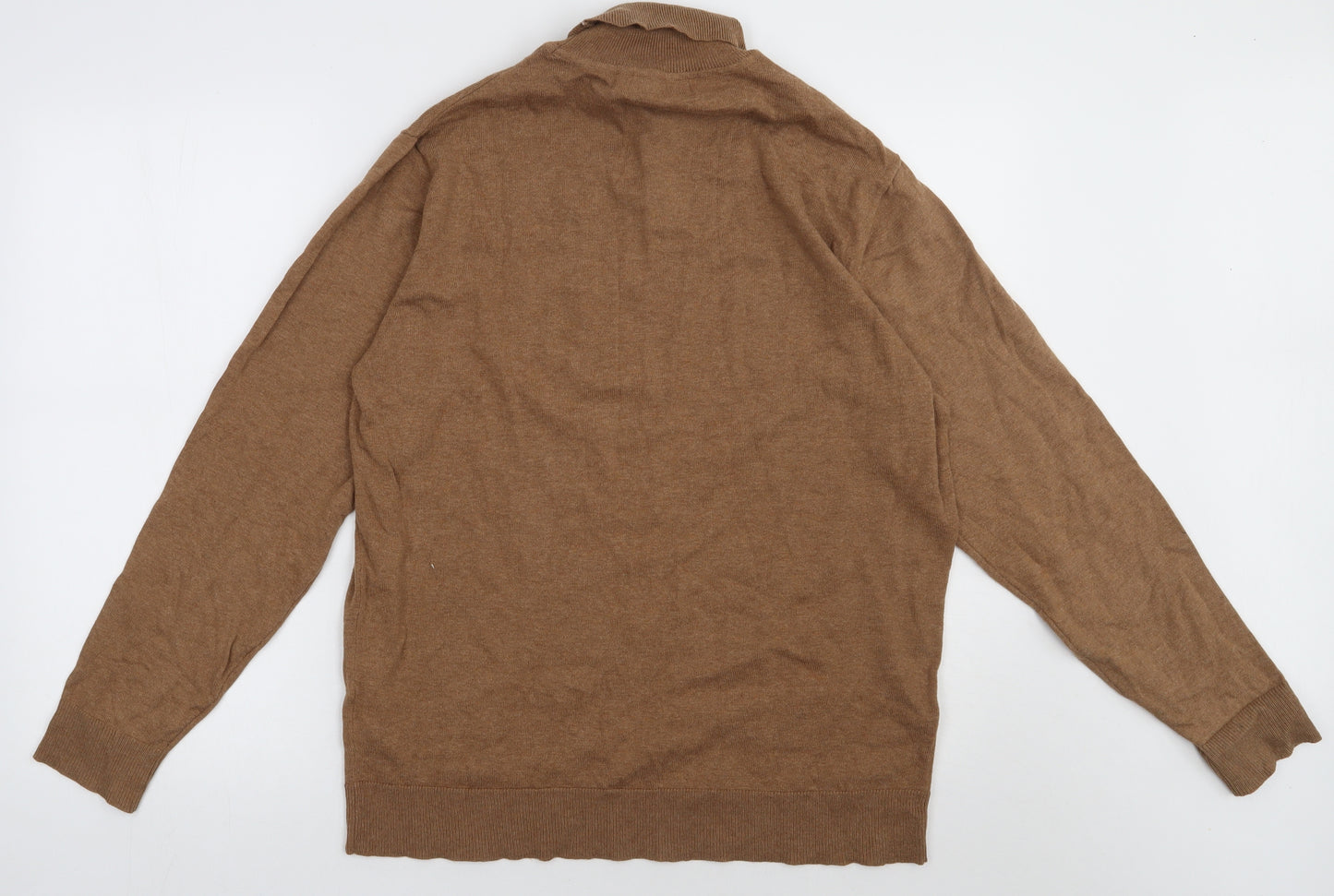 Primark Mens Brown  Cotton Pullover Sweatshirt Size L