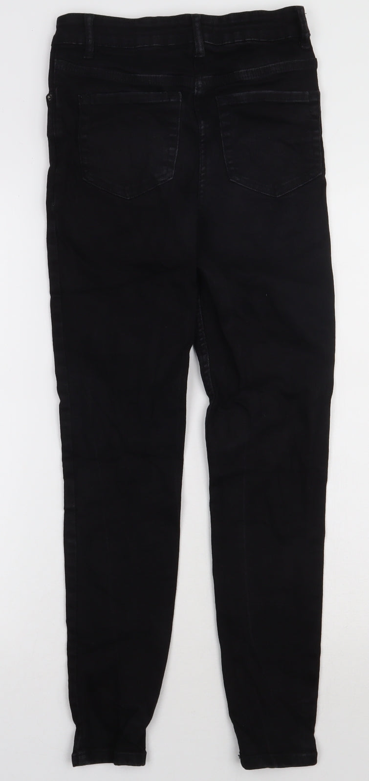 Matalan Womens Black  Coir Skinny Jeans Size 10 L29 in Regular Button