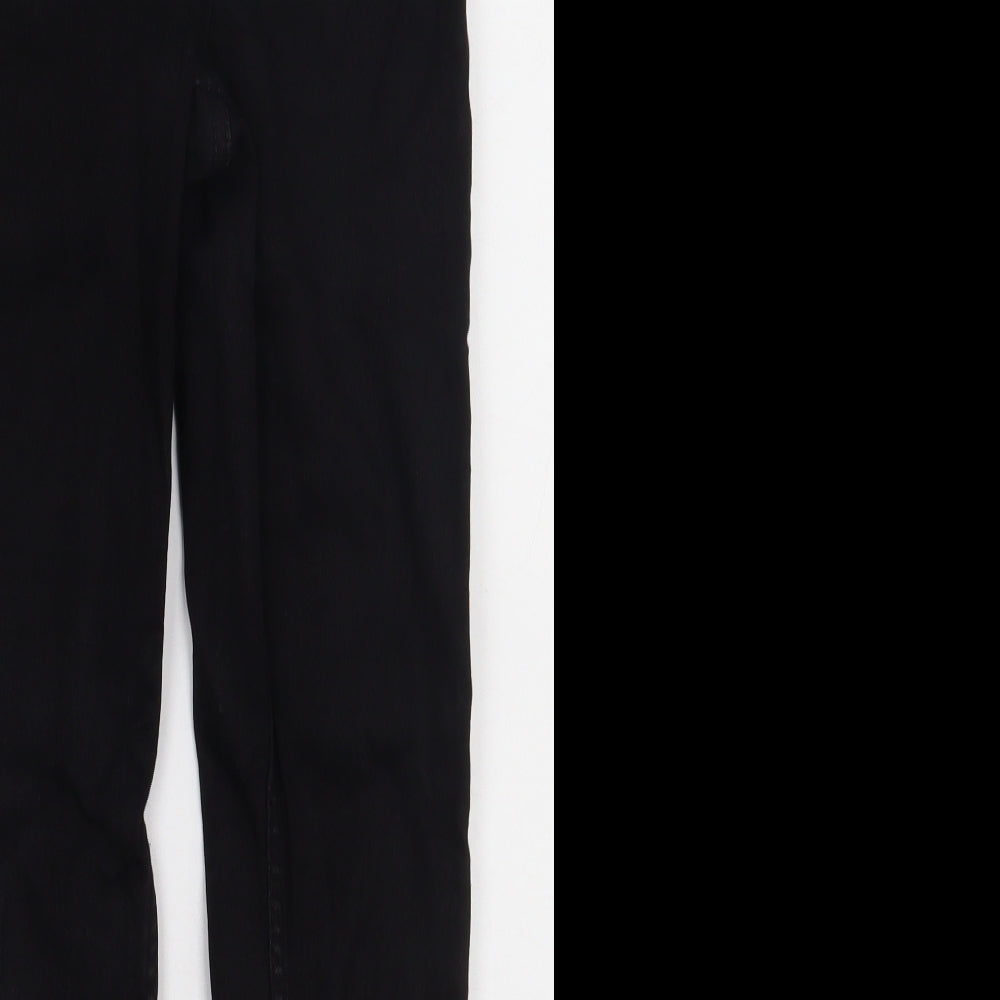 Matalan Womens Black  Coir Skinny Jeans Size 10 L29 in Regular Button
