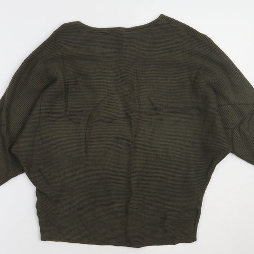 Primark Womens Green  Viscose Pullover Sweatshirt Size S  Pullover