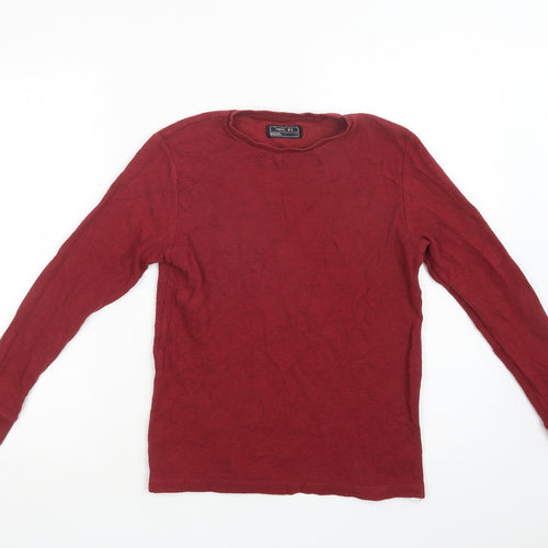 NEXT Boys Red  Cotton Pullover Sweatshirt Size 10 Years