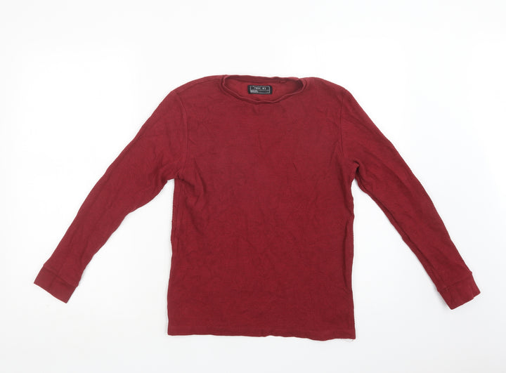 NEXT Boys Red  Cotton Pullover Sweatshirt Size 10 Years