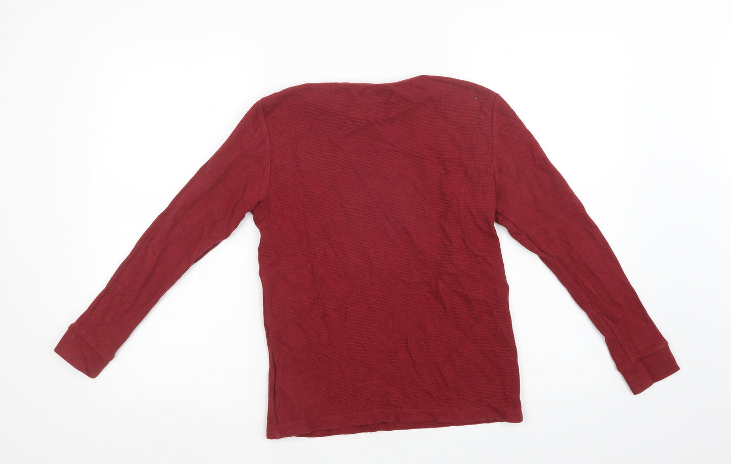 NEXT Boys Red  Cotton Pullover Sweatshirt Size 10 Years