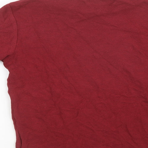 NEXT Boys Red  Cotton Pullover Sweatshirt Size 10 Years