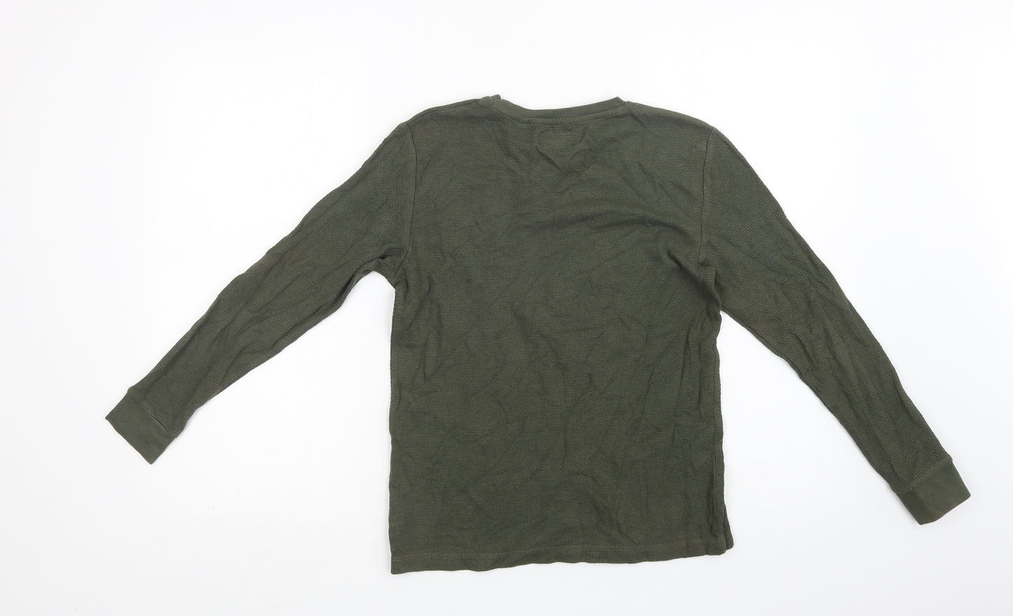 NEXT Boys Green  Cotton Pullover Sweatshirt Size 10 Years