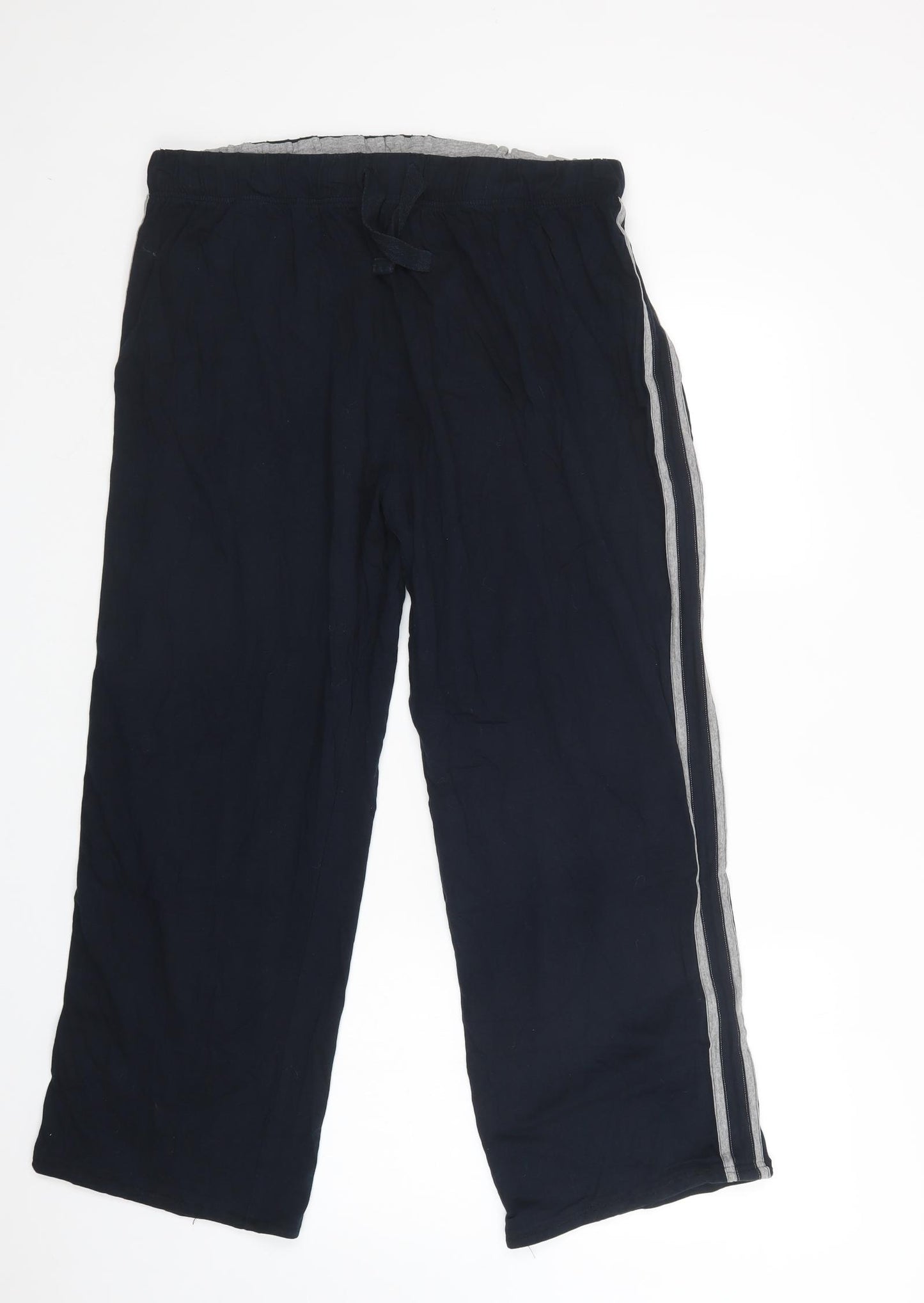George Mens Blue  Cotton  Pyjama Pants Size XL  Drawstring