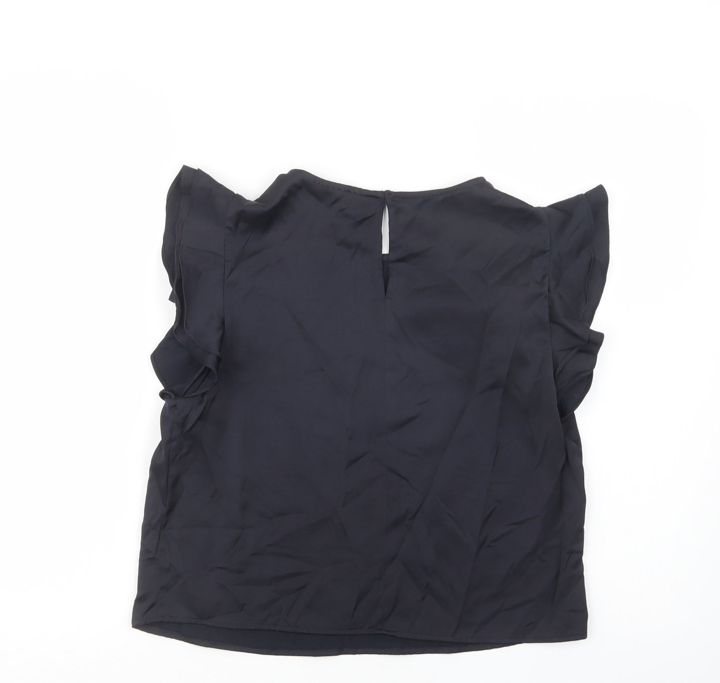Zara Womens Black   Camisole Blouse Size M Round Neck