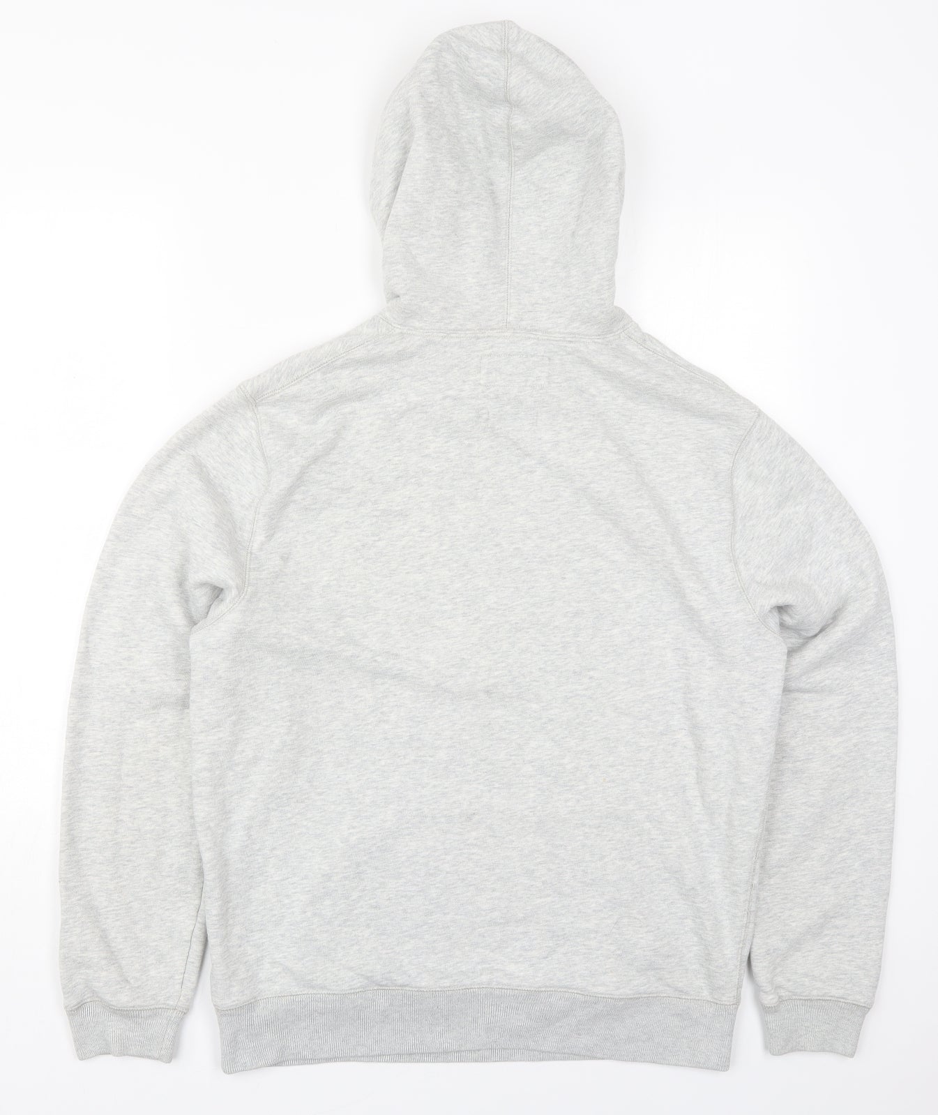 Jack Wills Mens Grey  Cotton Pullover Hoodie Size M