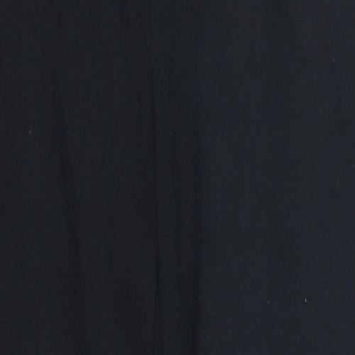 PUMA Womens Black  Cotton Sweatpants Trousers Size 6 L31 in Regular Drawstring
