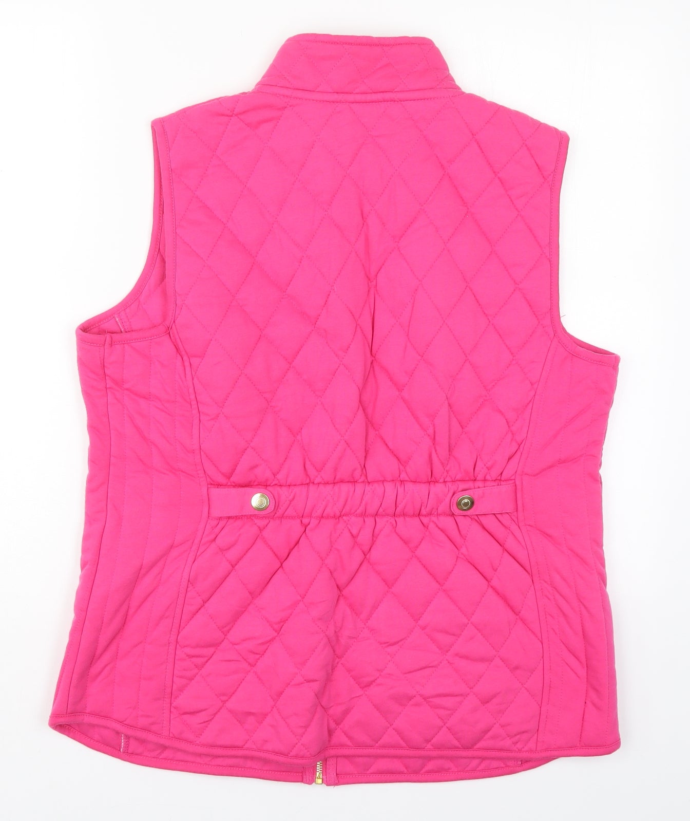 Preworn Womens Pink   Gilet Jacket Size 16  Zip