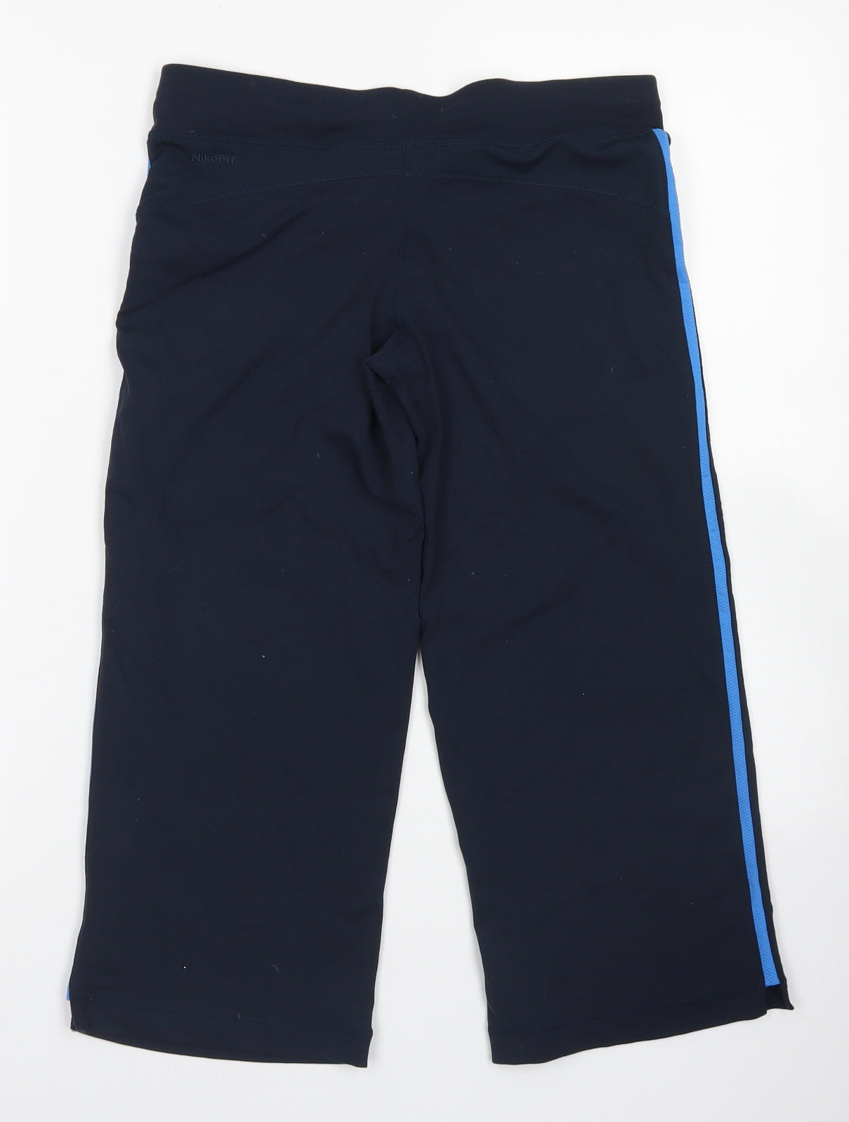 Nike Womens Blue  Nylon Athletic Shorts Size S L19 in Regular