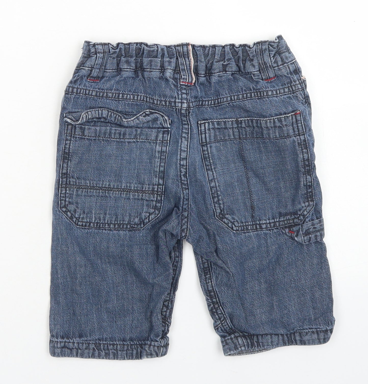 NEXT Boys Blue  Cotton Chino Shorts Size 6 Years  Regular