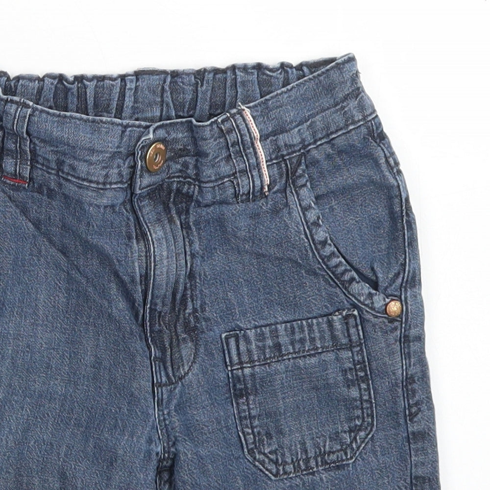 NEXT Boys Blue  Cotton Chino Shorts Size 6 Years  Regular