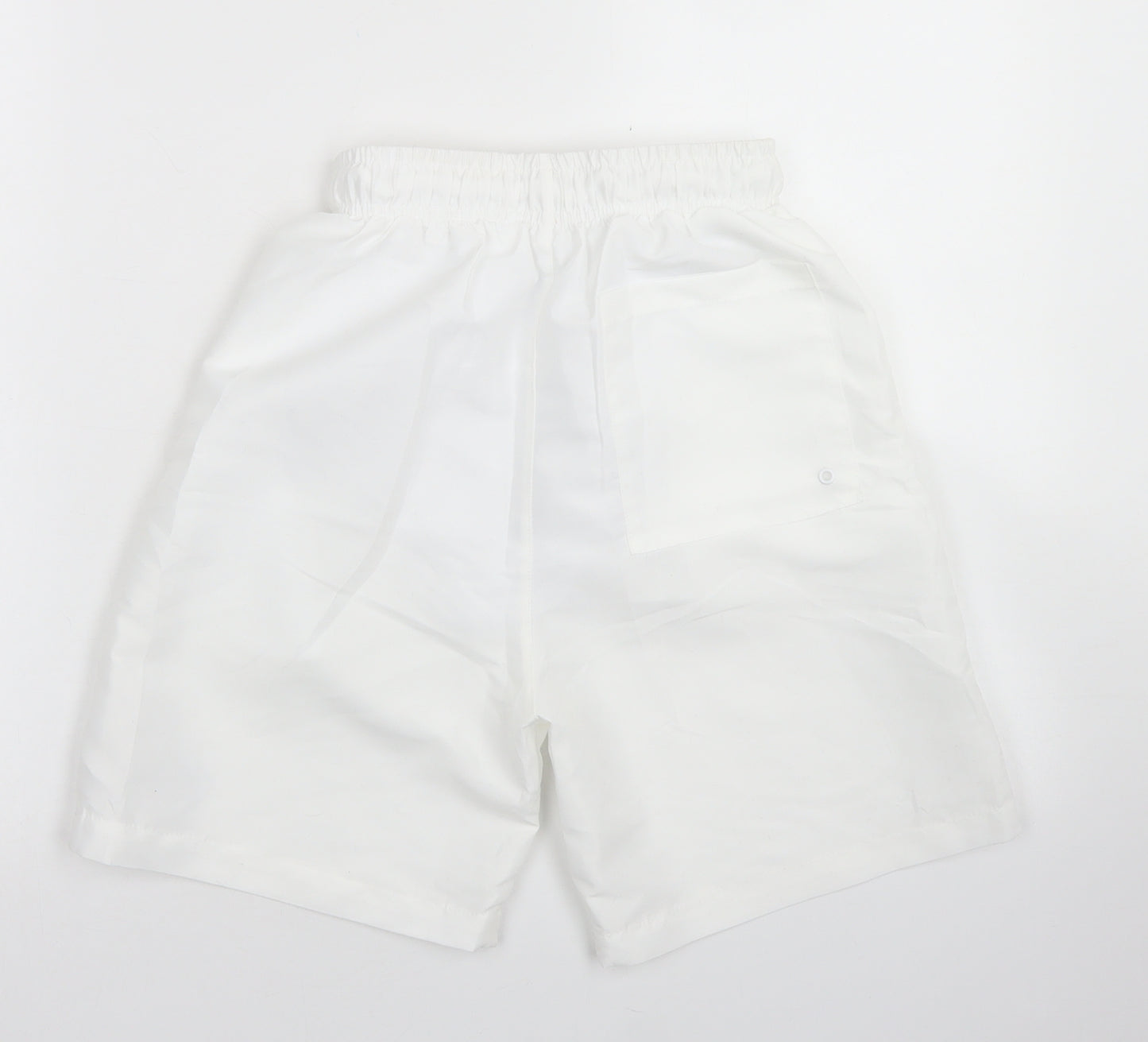 Aeropostale Mens White  Polyester Athletic Shorts Size XS L6 in Regular Drawstring