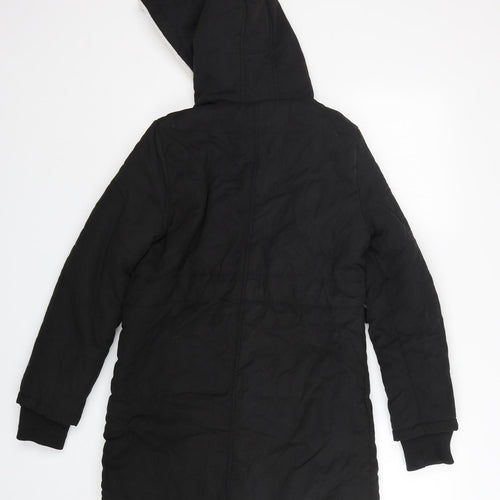 Baluoke Womens Black   Parka Coat Size M