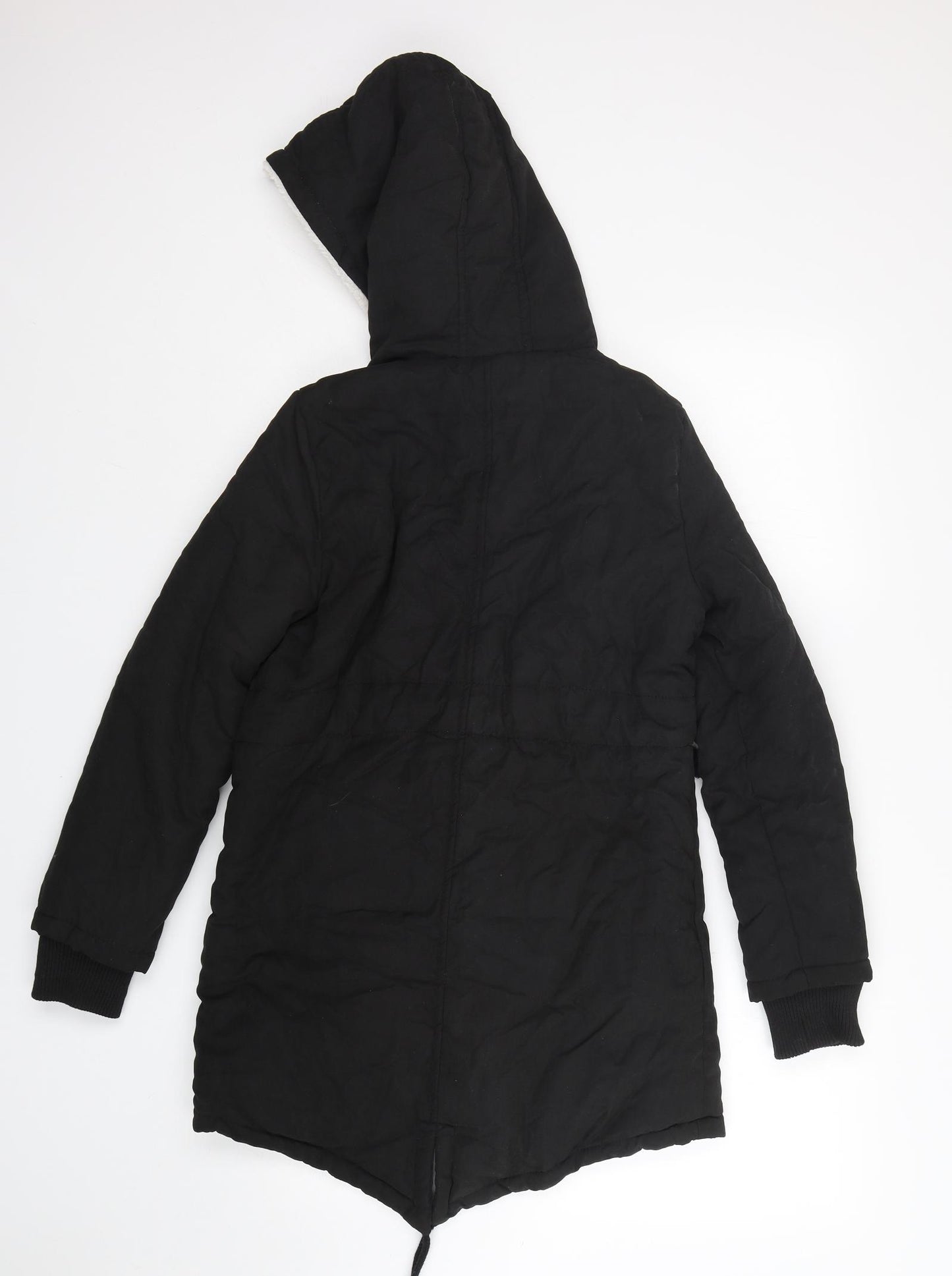 Baluoke Womens Black   Parka Coat Size M