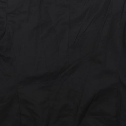 M&S Mens Black  Polyester Jacket Suit Jacket