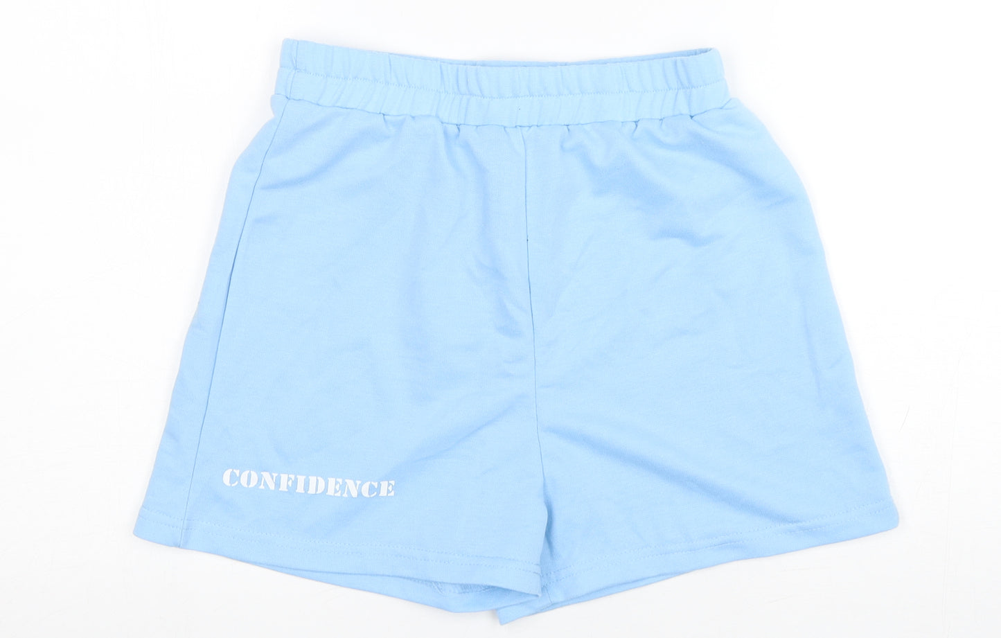 Shein  Womens Blue  Polyester Sweat Shorts Size S L3 in Regular