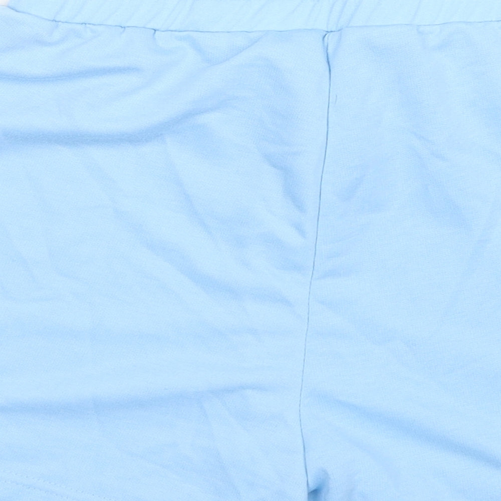 Shein  Womens Blue  Polyester Sweat Shorts Size S L3 in Regular