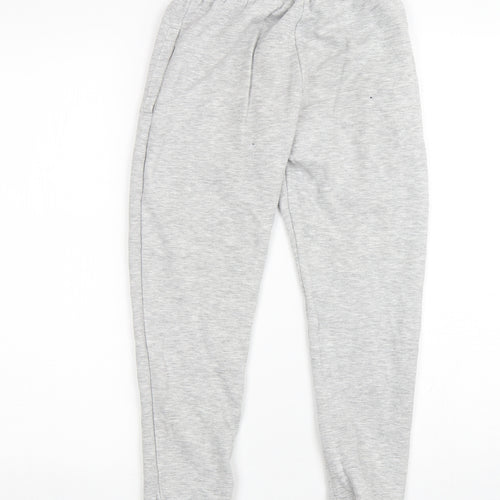 NEXT Boys Grey  Cotton Sweatpants Trousers Size 9 Months  Slim