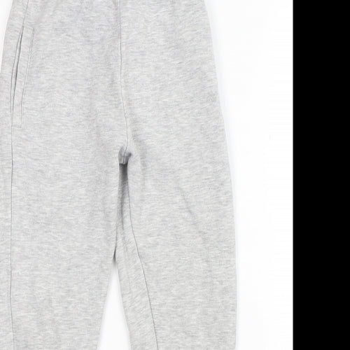 NEXT Boys Grey  Cotton Sweatpants Trousers Size 9 Months  Slim