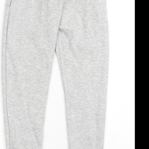 NEXT Boys Grey  Cotton Sweatpants Trousers Size 9 Months  Slim