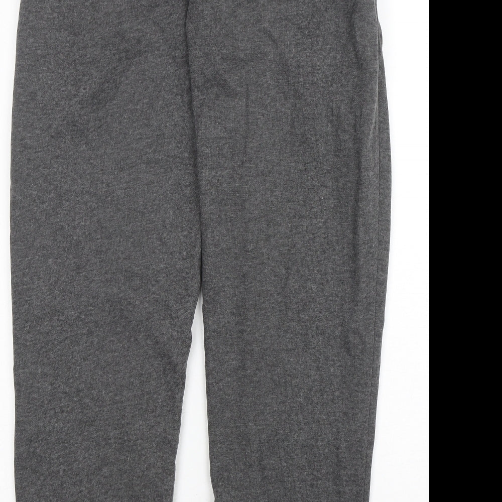 Slazenger Mens Grey  Polyester Sweatpants Trousers Size M L29 in Regular