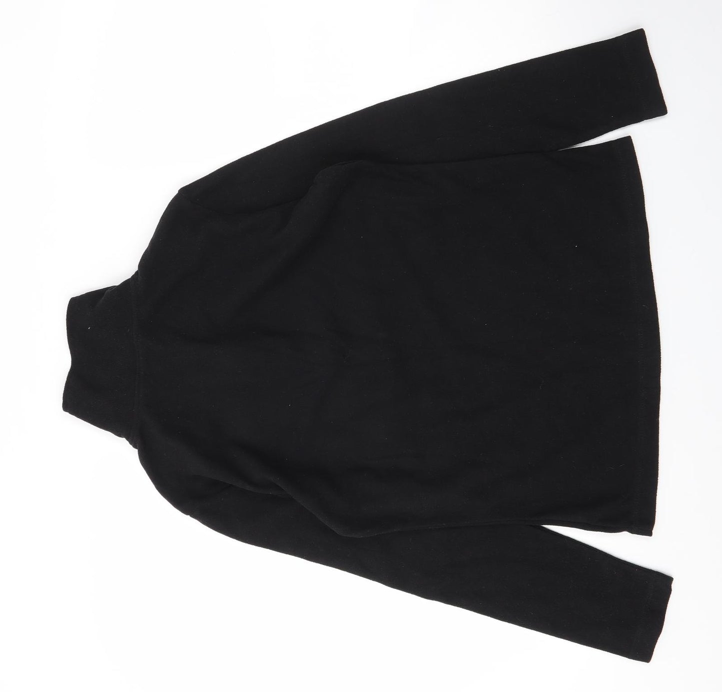 Gelert Womens Black High Neck  Polyester Pullover Jumper Size 10