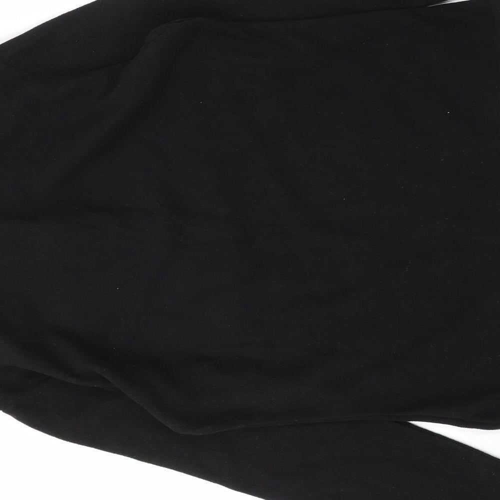 Gelert Womens Black High Neck  Polyester Pullover Jumper Size 10