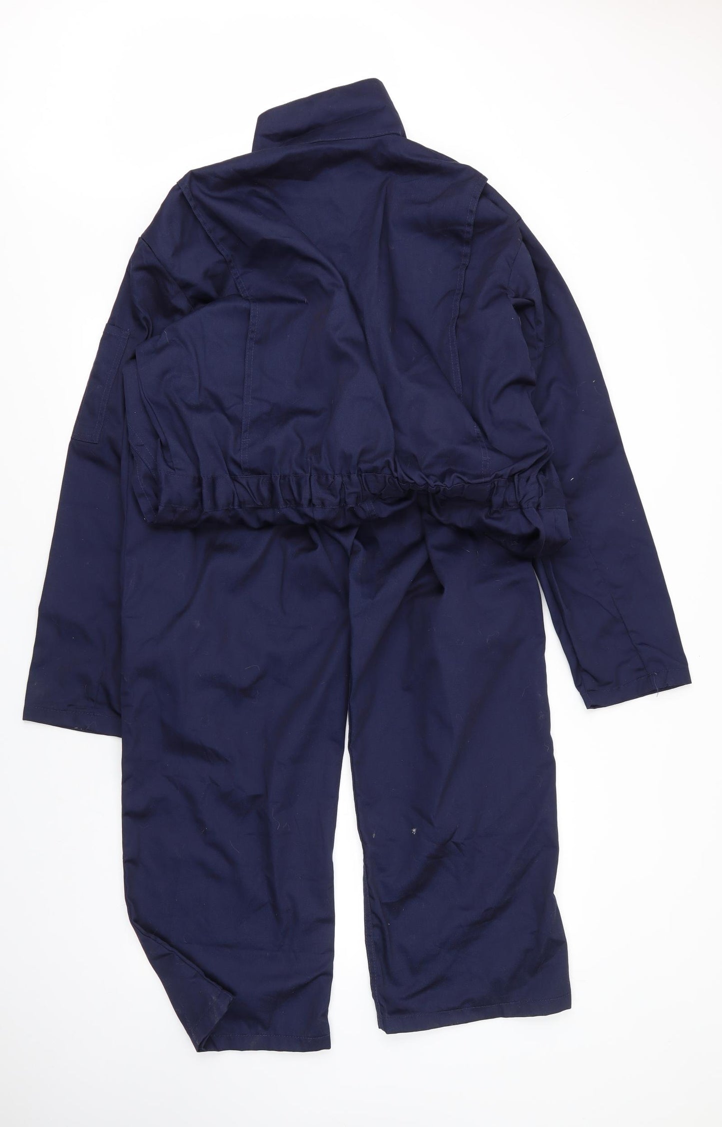 Site Mens Blue  Cotton Cargo Trousers Size L  Regular Zip - Coverall