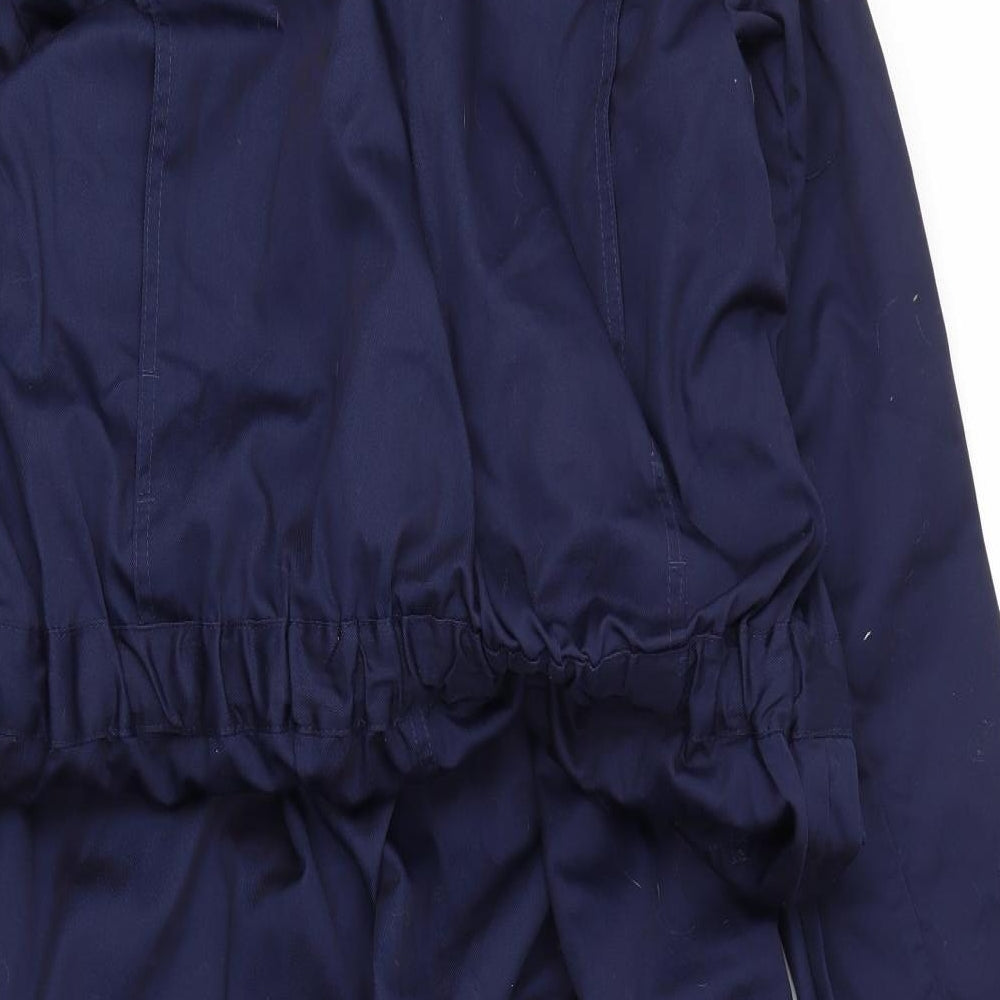 Site Mens Blue  Cotton Cargo Trousers Size L  Regular Zip - Coverall