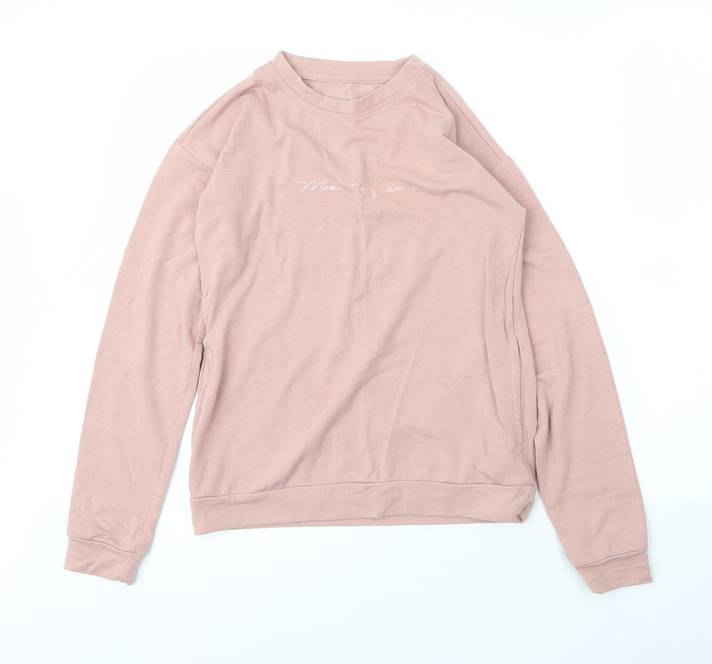 Matalan Girls Pink  Viscose Bodysuit Outfit/Set Size 12 Years