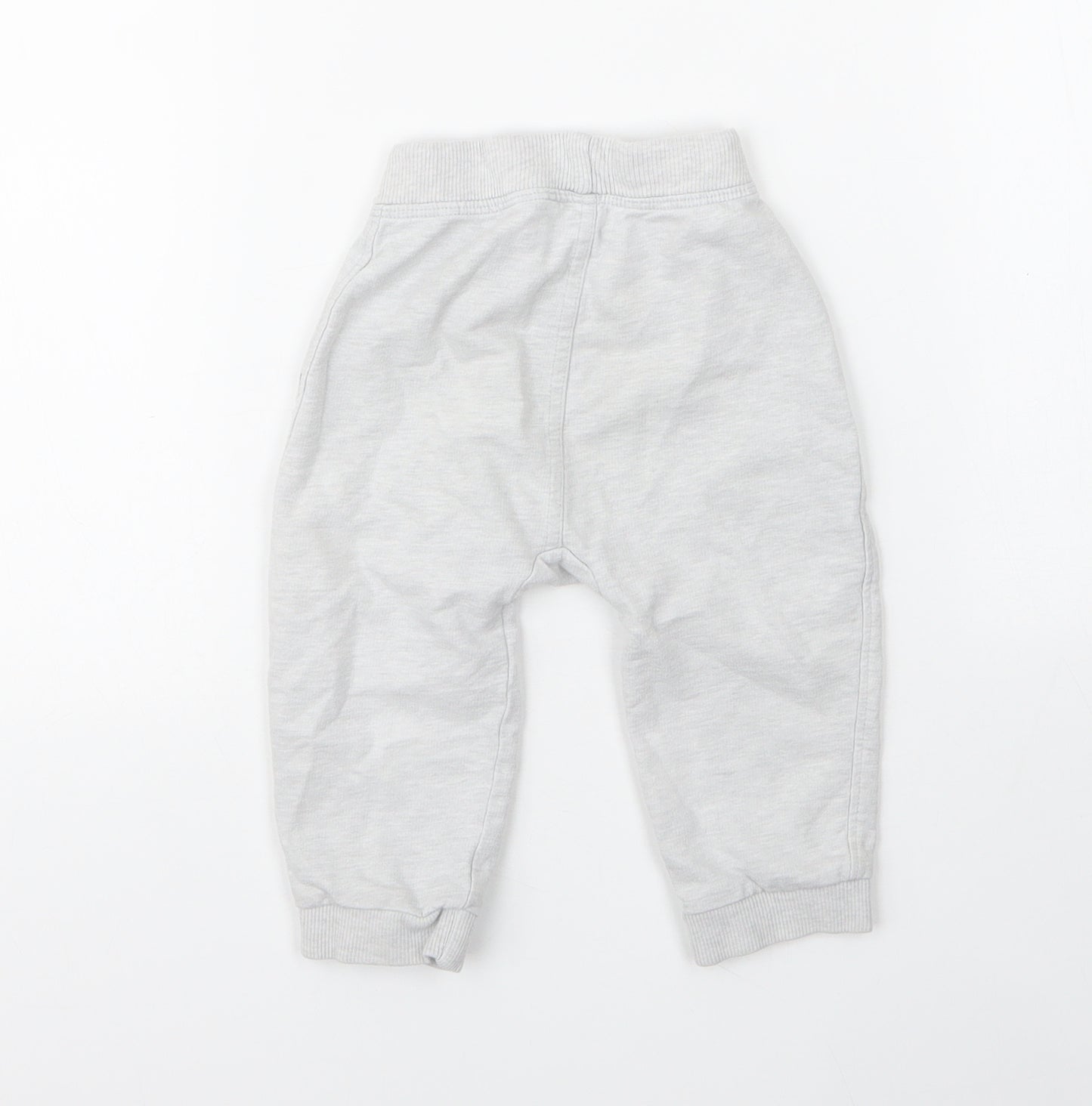 George Baby Grey  Cotton Capri Leggings Size 9 Months  Drawstring