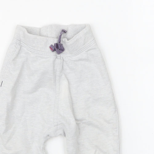 George Baby Grey  Cotton Capri Leggings Size 9 Months  Drawstring