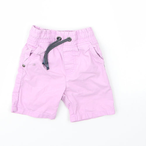 F&F Girls Purple  Cotton Capri Jeans Size 12 Months