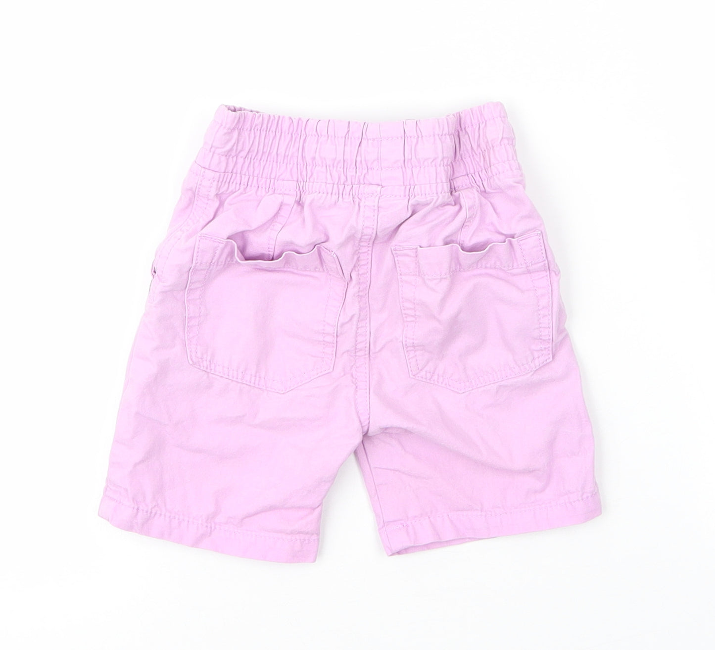 F&F Girls Purple  Cotton Capri Jeans Size 12 Months