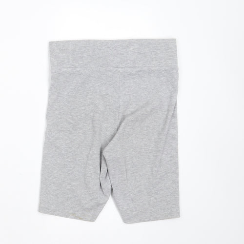 Pineapple dance studios Womens Grey  Polyester Biker Shorts Size XS L7 in Extra-Slim