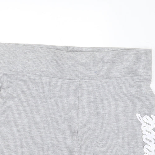 Pineapple dance studios Womens Grey  Polyester Biker Shorts Size XS L7 in Extra-Slim