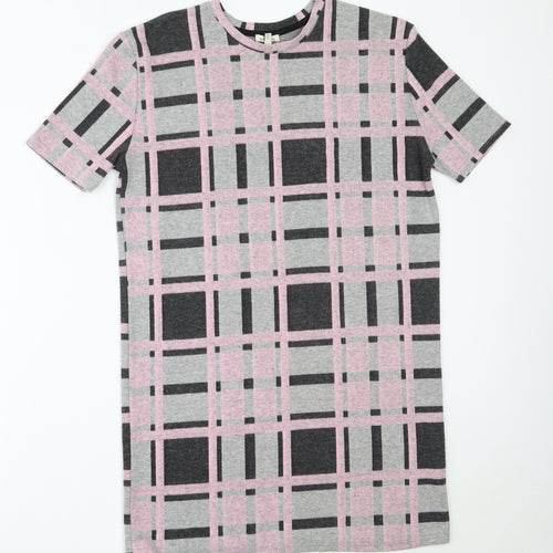River Island Womens Grey  Polyester Shift  Size 6  Round Neck