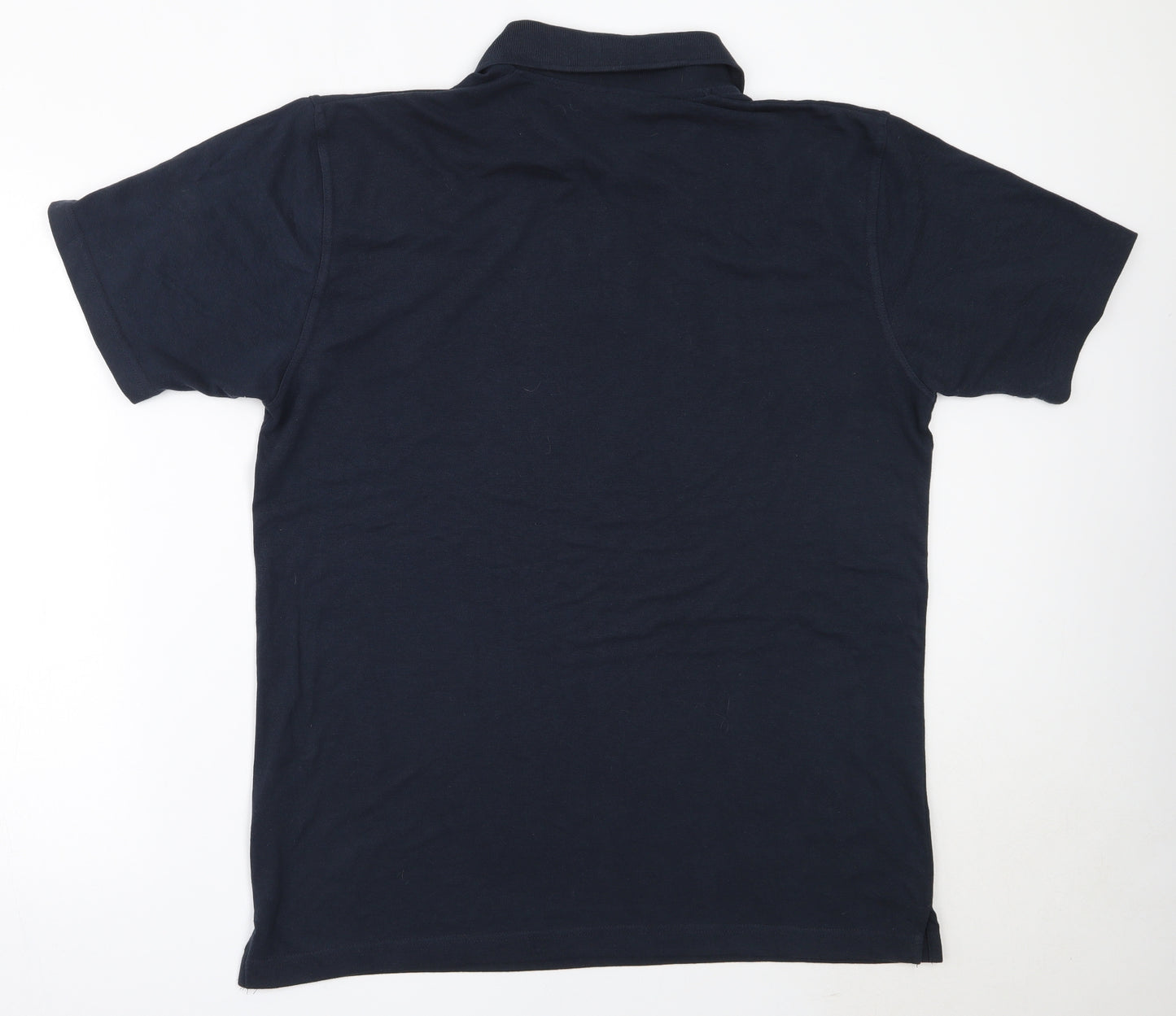 Dickies Mens Blue  Cotton  Polo Size L Collared