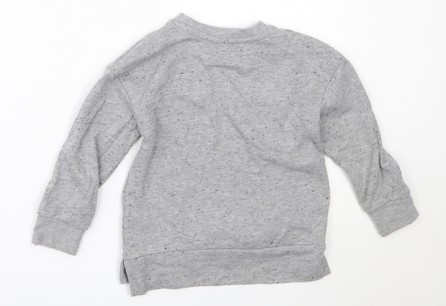 George Boys Grey  Polyester Pullover Sweatshirt Size 3-4 Years
