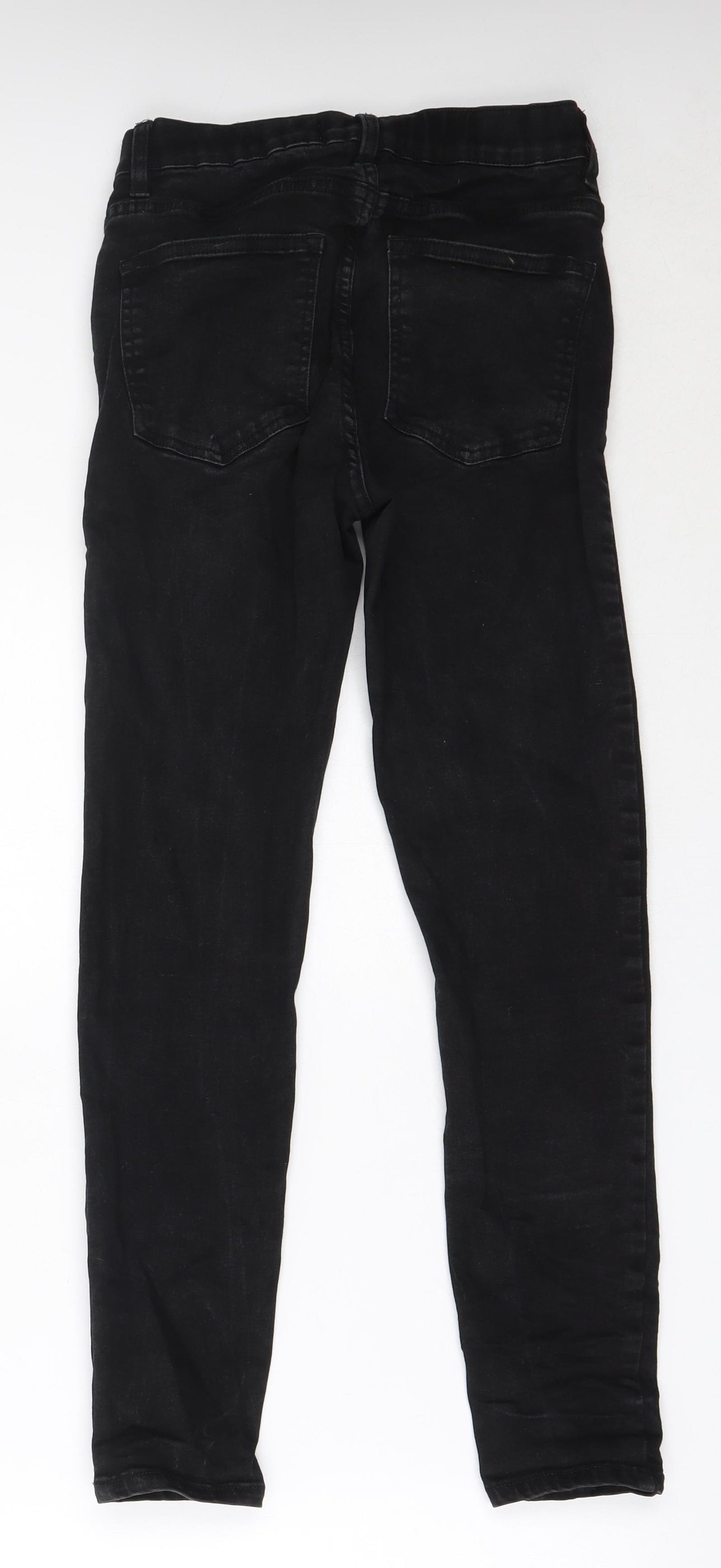 365 Denim Womens Black  Cotton Skinny Jeans Size 8 L25 in Regular