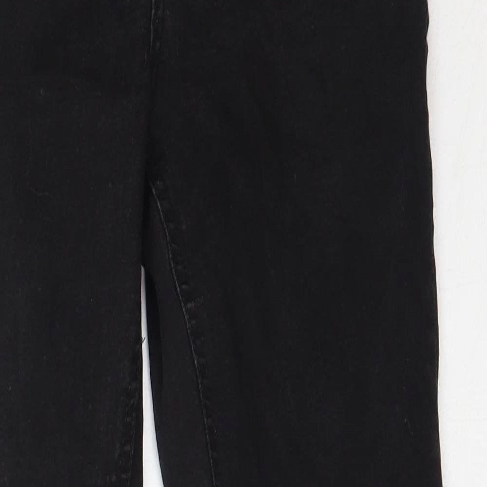 365 Denim Womens Black  Cotton Skinny Jeans Size 8 L25 in Regular
