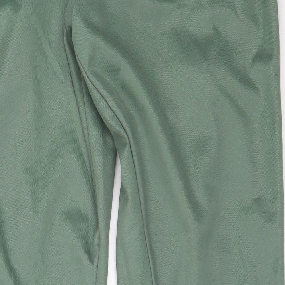 adidas Mens Green  Cotton Sweatpants Trousers Size S L29 in Regular