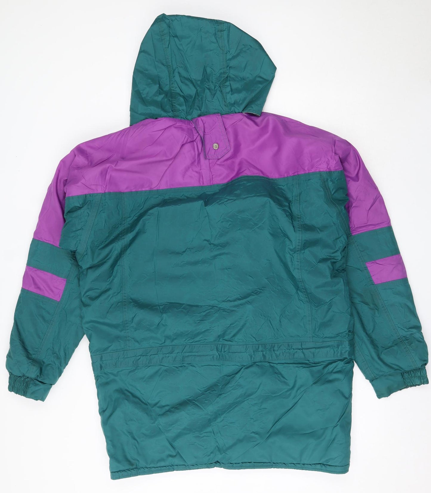 Outdoor Scene Mens Green   Rain Coat Coat Size M