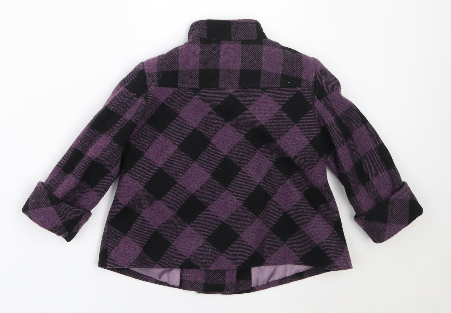 Mariquita Perez Girls Purple   Overcoat Coat Size 2 Years