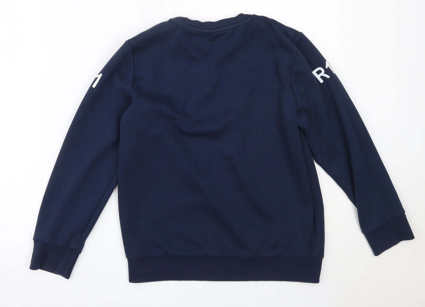 F&F Boys Blue  Cotton Pullover Sweatshirt Size 10-11 Years   - playstation