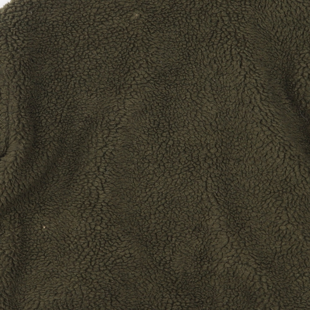New Look Womens Green   Bomber Jacket Coat Size S